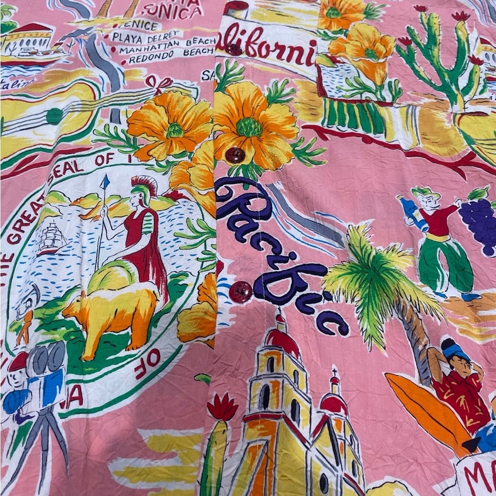 Jams world, vintage California button-down shirt, men’s size XL - Picture 2 of 5